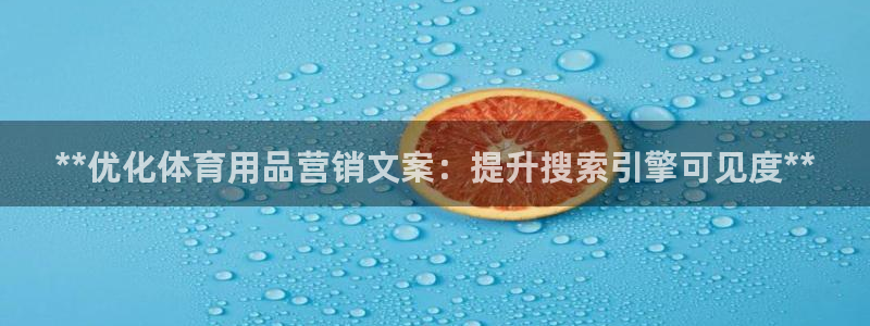 欧陆官方网站：**优化体育用品营销文案：提升搜索引擎可见度*