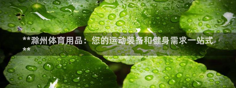 欧陆娱乐计划预测软件有哪些：**滁州体育用品：您的运动装备和